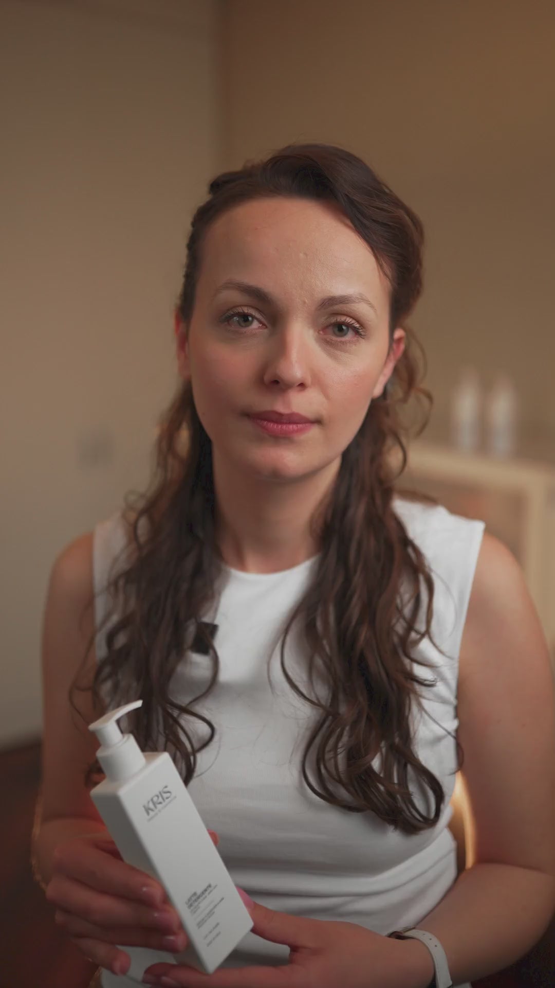 Kristina parla del latte detergente