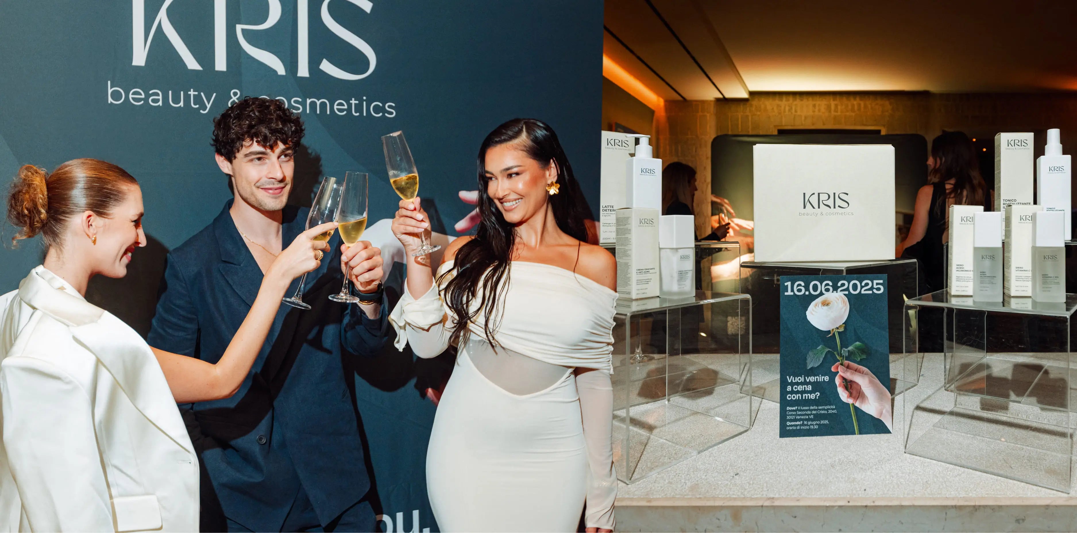 Il debutto di Kris Beauty & Cosmetics: una pausa di bellezza tra acqua, luce e sapori